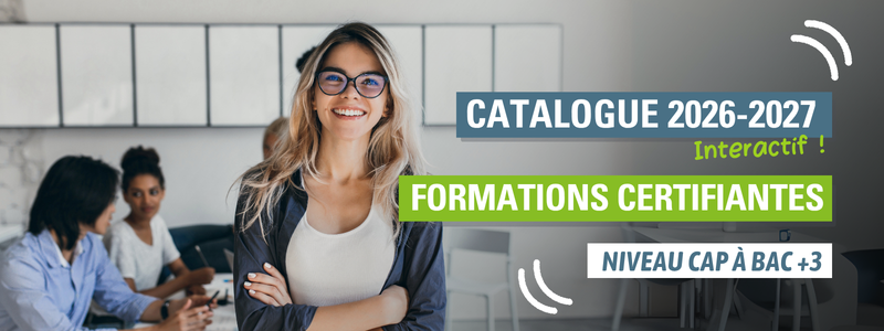 Nos formations en alternance, niveau CAP à bac +3.
